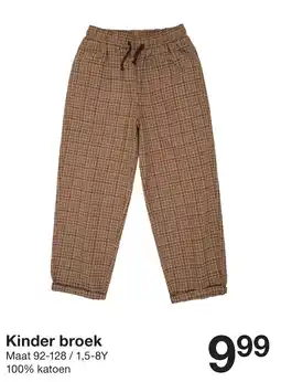 Zeeman Kinder broek aanbieding
