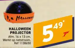 Trafic Halloween projector aanbieding