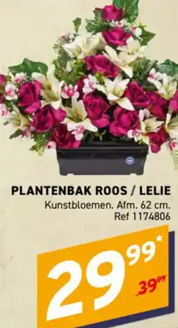 Trafic Plantenbak roos / lelie aanbieding