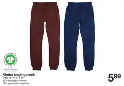 Zeeman Kinder joggingbroek aanbieding