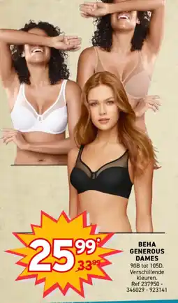 Trafic Beha generous dames aanbieding