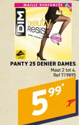Trafic Panty 25 denier dames aanbieding