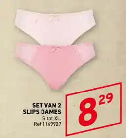Trafic Set van 2 slips dames aanbieding