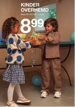Zeeman Kinder overhemd aanbieding