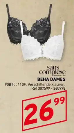 Trafic Beha dames aanbieding