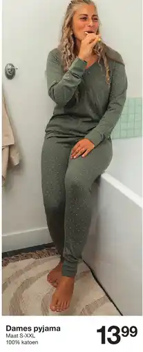 Zeeman Dames pyjama aanbieding