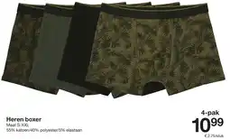Zeeman Heren boxers aanbieding