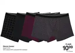 Zeeman Heren boxer aanbieding