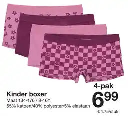 Zeeman Kinder boxer aanbieding