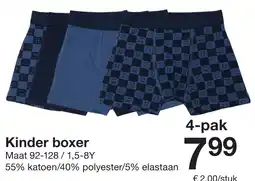 Zeeman Kinder boxer aanbieding