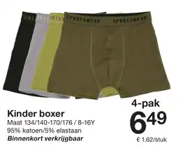 Zeeman Kinder boxer aanbieding