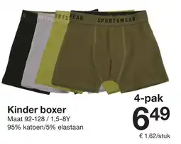 Zeeman Kinder boxer aanbieding