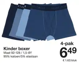 Zeeman Kinder boxer aanbieding