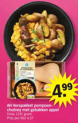 Albert Heijn Verspakt pompoenchutney met gebakken appel aanbieding