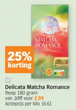 Albert Heijn Delicata Matcha Romance aanbieding