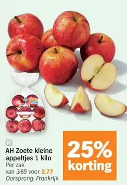 Albert Heijn Ah zoete kleine appeltjes aanbieding