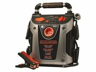 Lidl Black & Decker Jumpstarter »500 AMP«, met compressor aanbieding