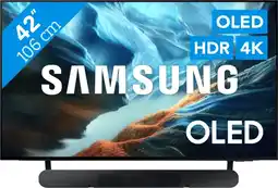 Coolblue Samsung OLED 42 S90H (2026) + Samsung HW-S60D Zwart (2024) aanbieding