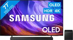 Coolblue Samsung OLED 77 S83H (2026) + Samsung HW-QS700F (2025) aanbieding