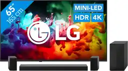 Coolblue LG Mini-led 65 QNED71 (2026) + LG DS70TR aanbieding