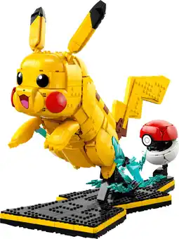 Coolblue LEGO Pokémon Pikachu en Pokéball 72152 aanbieding