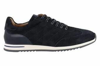Berca Shoes Cnudde - Luxurious Handmade Shoes Italy Veterschoen Heren Volledig Leder - Blauw aanbieding