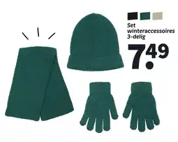 Wibra Set winteraccessoires aanbieding