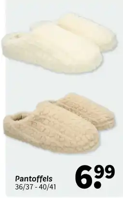 Wibra Pantoffels aanbieding