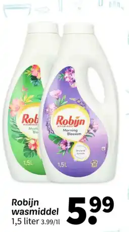 Wibra Robijn wasmiddel aanbieding