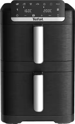 Coolblue Tefal Easy Fry Crispy Dual Stack EY7528 aanbieding