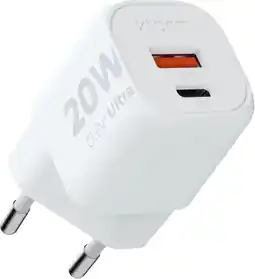 Coolblue Xtorm Snellader met 2 Usb Poorten 20W Wit aanbieding