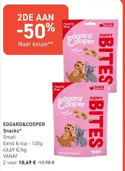 Tom&Co edgard&cooper snacks small aanbieding