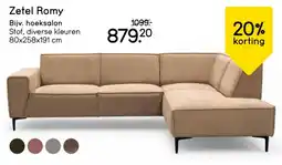 Leen Bakker Zetel Romy aanbieding