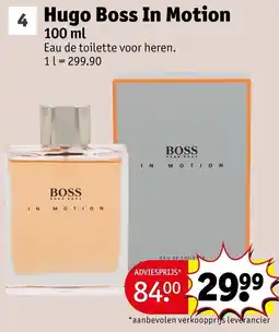 Kruidvat Hugo Boss In Motion aanbieding