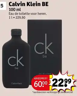 Kruidvat Calvin Klein BE aanbieding