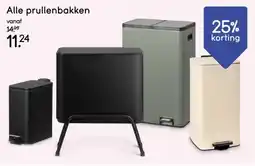 Leen Bakker prullenbakken aanbieding