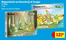 Kruidvat Magnetische set Boerderij of Jungle aanbieding