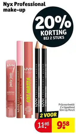 Kruidvat nyx professional make-up aanbieding