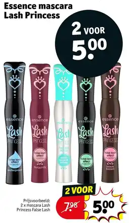 Kruidvat Essence mascara Lash Princess aanbieding