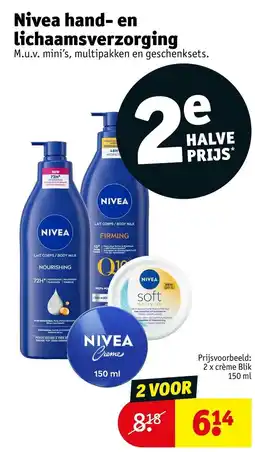 Kruidvat Nivea crème aanbieding