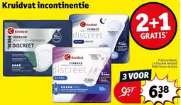 Kruidvat Kruidvat incontinentie aanbieding