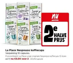 Jumbo La Place Nespresso koffiecups aanbieding