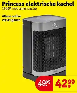 Kruidvat Princess elektrische kachel aanbieding