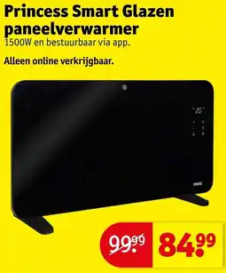 Kruidvat Princess Smart Glazen paneelverwarmer aanbieding
