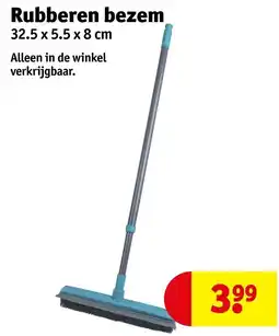 Kruidvat Rubberen bezem aanbieding