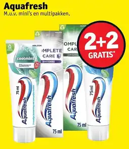 Kruidvat Aquafresh complete care aanbieding