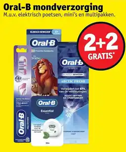 Kruidvat Oral-B mondverzorging aanbieding