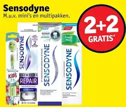 Kruidvat Sensodyne tandpasta aanbieding