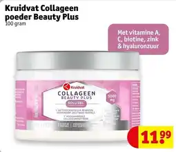 Kruidvat Kruidvat Collageen poeder Beauty Plus aanbieding