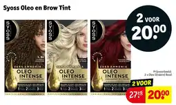 Kruidvat Syoss Oleo en Brow Tint aanbieding